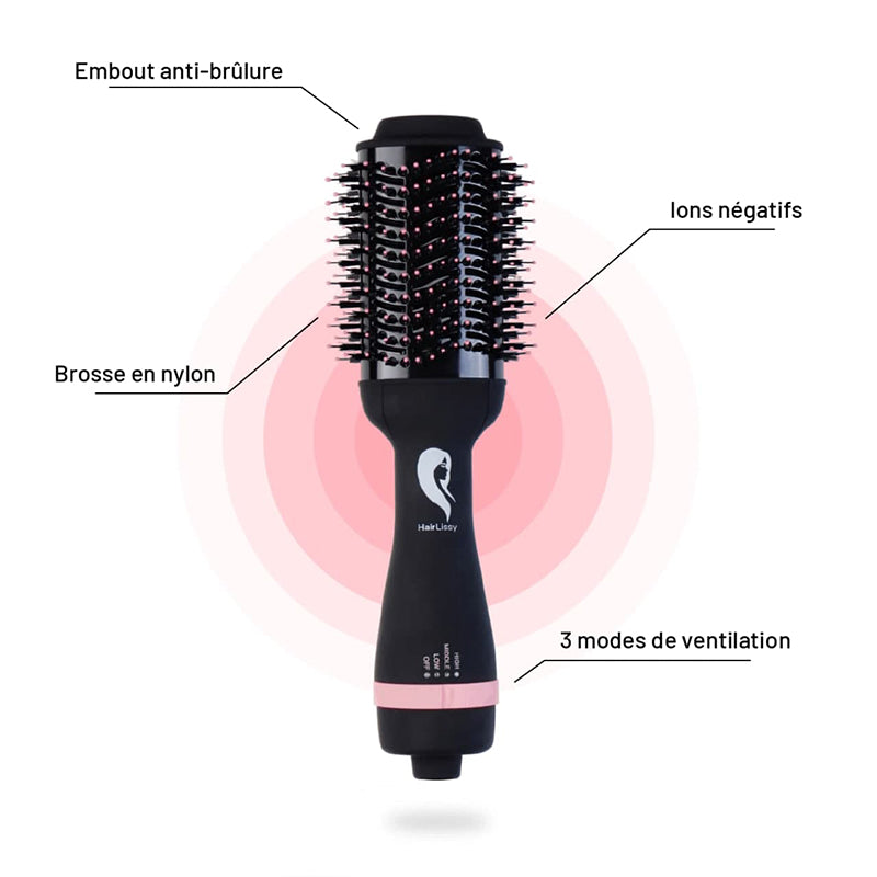 HairLissy™ The Professional Light brush 3 in 1