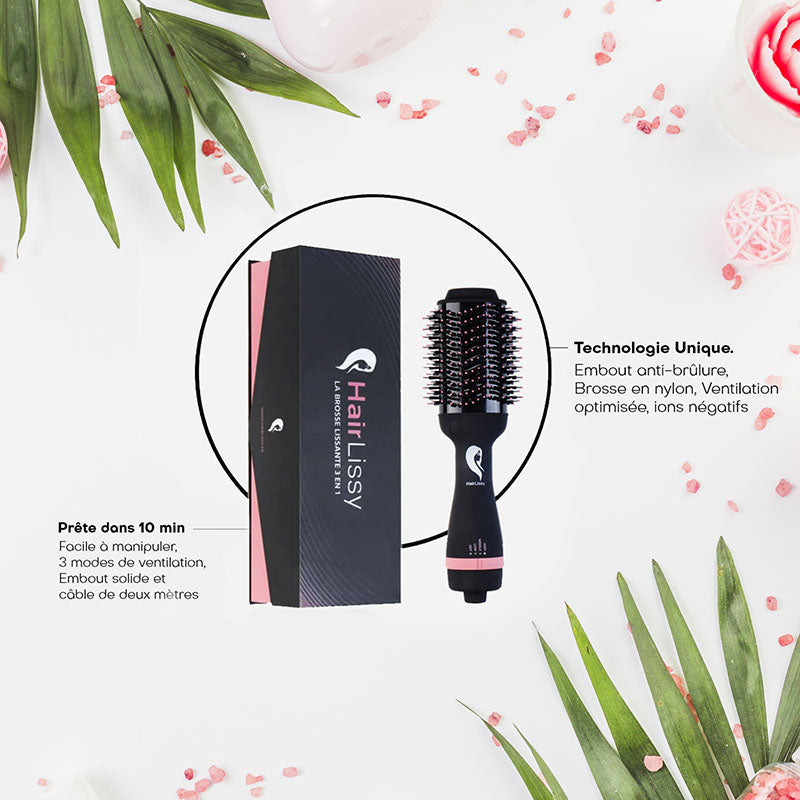 HairLissy ™ The Professional 3 in 1 Smoothing Brush